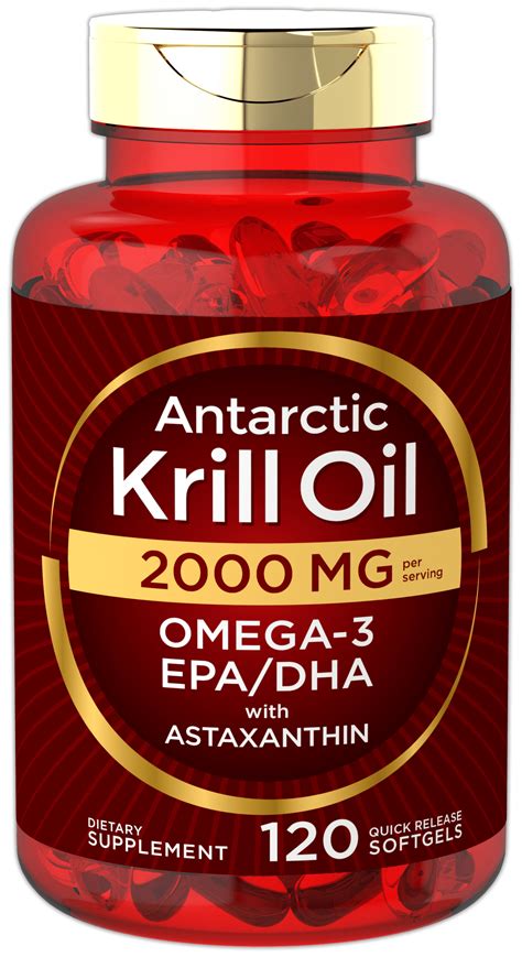 krill oil supplement.